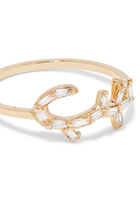 Hobb/Love Ring, 18k Yellow Gold & Diamonds